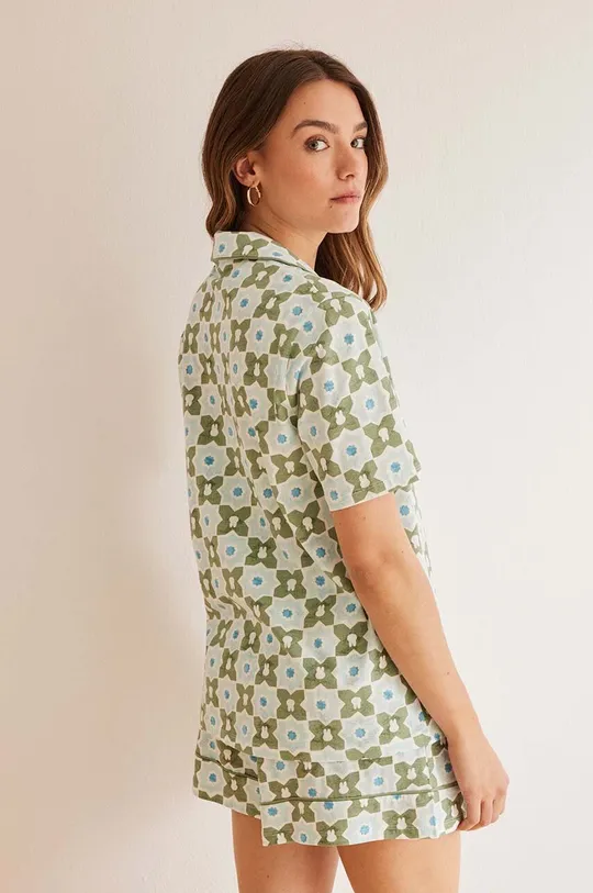 zöld women'secret pamut pizsama Miffy