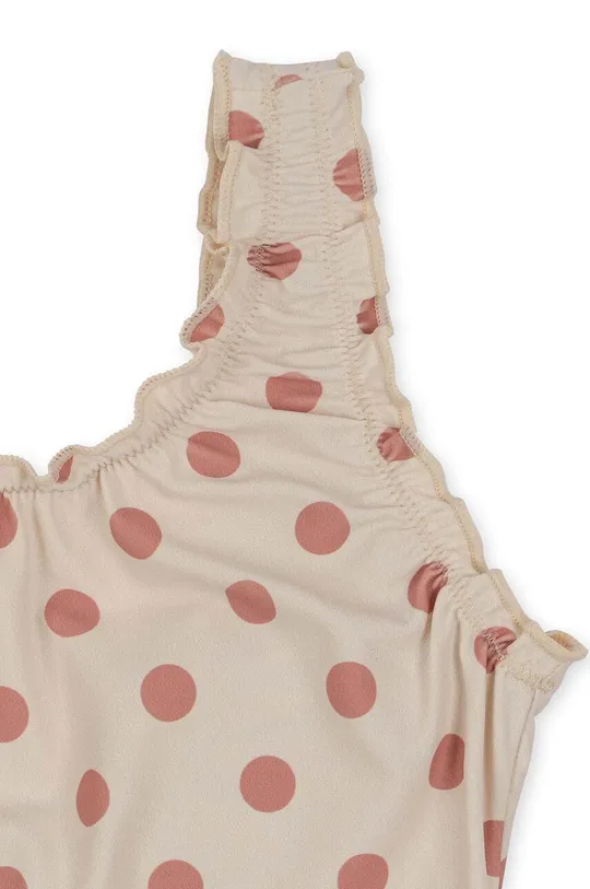 różowy Konges Sløjd jednoczęściowy strój kąpielowy dziecięcy