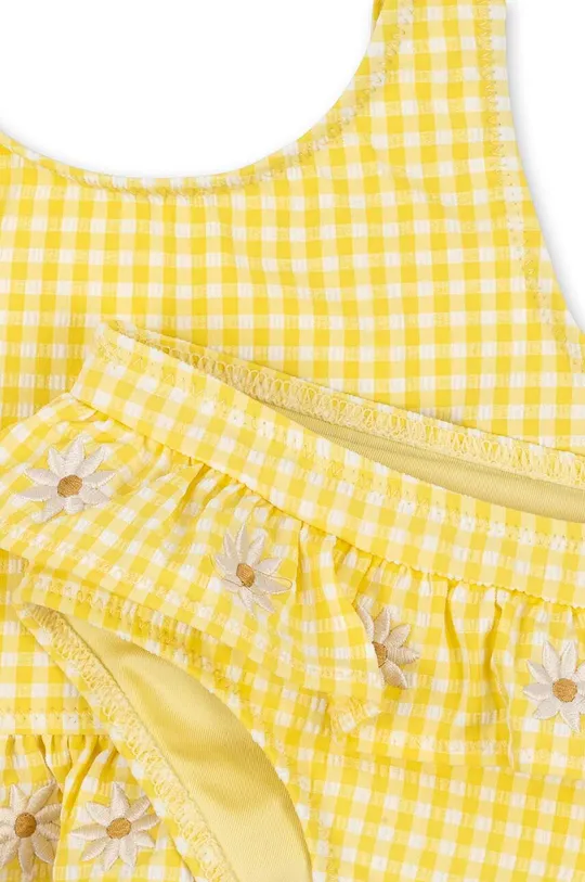 žltá Dvojdielne detské plavky Konges Sløjd