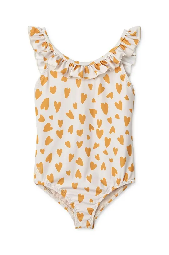 żółty Liewood jednoczęściowy strój kąpielowy dziecięcy Kallie Printed Swimsuit Dziewczęcy