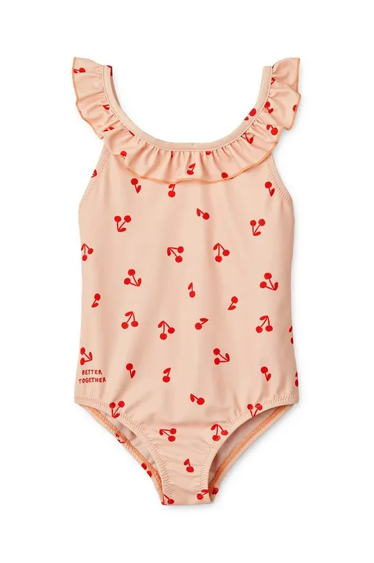 червоний Суцільний дитячий купальник Liewood Kallie Printed Swimsuit Для дівчаток