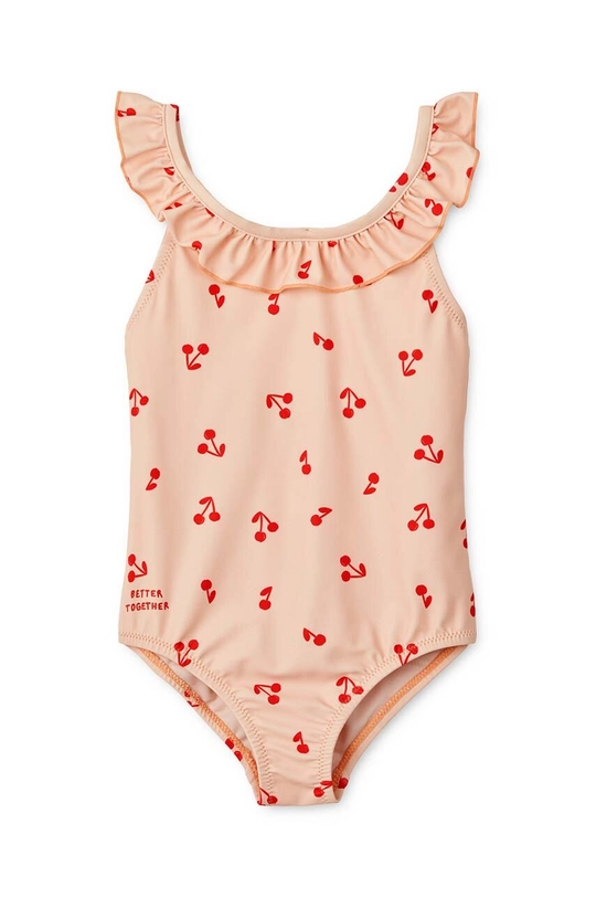 czerwony Liewood jednoczęściowy strój kąpielowy dziecięcy Kallie Printed Swimsuit Dziewczęcy