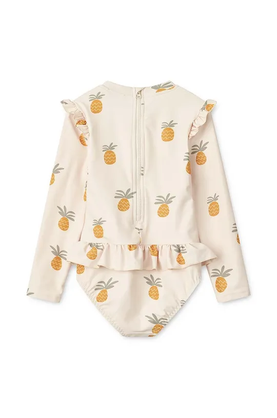 Enodelne otroške kopalke Liewood Sille Printed Swimsuit rumena