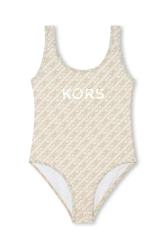 beżowy Michael Kors jednoczęściowy strój kąpielowy dziecięcy Dziewczęcy