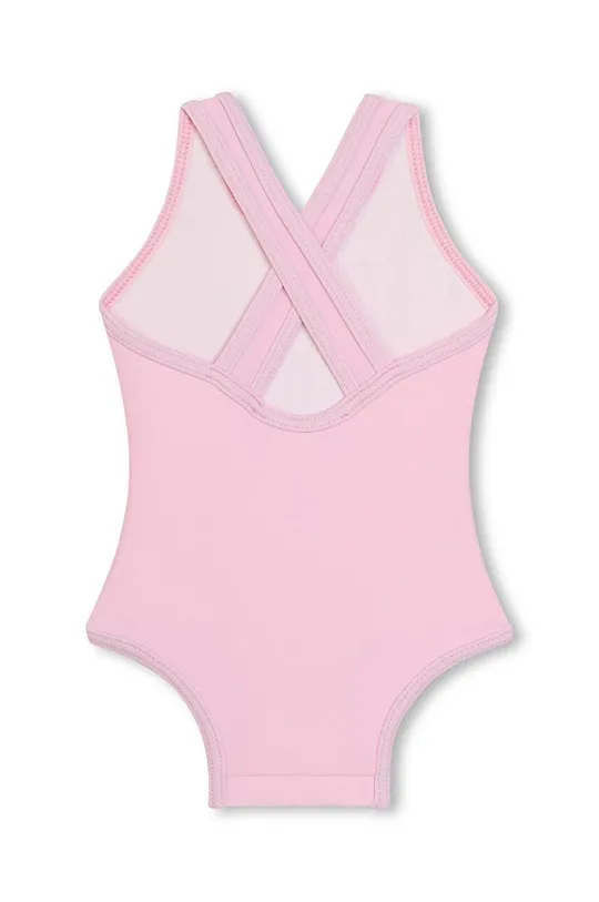 różowy Michael Kors jednoczęściowy strój kąpielowy niemowlęcy