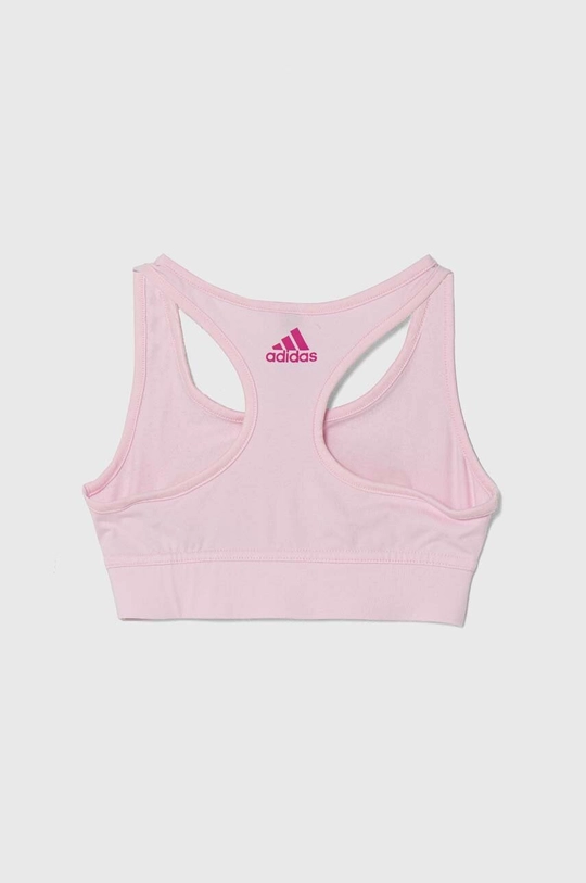 adidas reggiseno sportivo bambini rosa