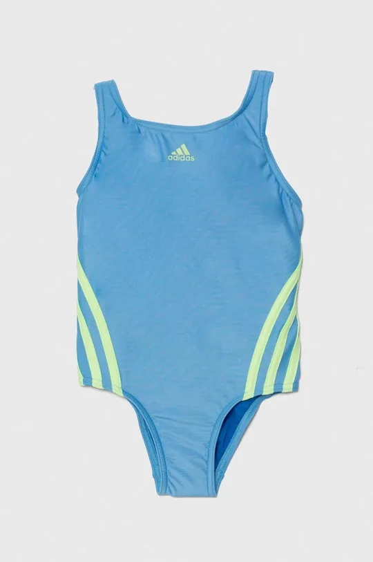 plava Dječji jednodijelni kupaći kostim adidas Performance Za djevojčice