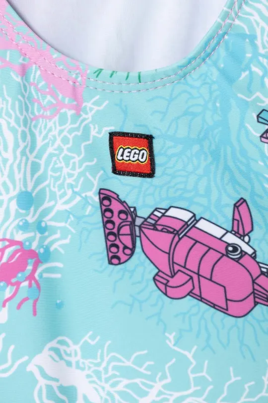 бірюзовий Суцільний дитячий купальник Lego