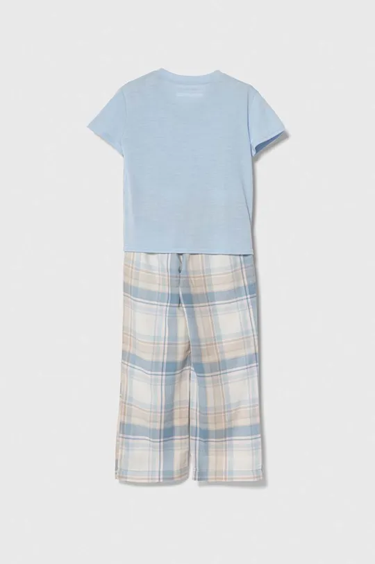 Otroška pižama Abercrombie & Fitch modra