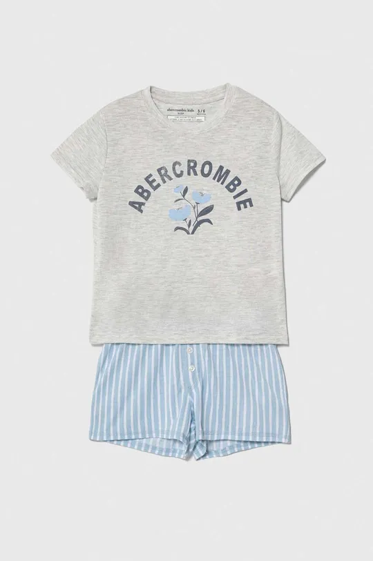 plava Dječja pidžama Abercrombie & Fitch Za djevojčice