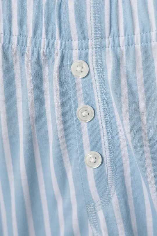 plava Dječja pidžama Abercrombie & Fitch