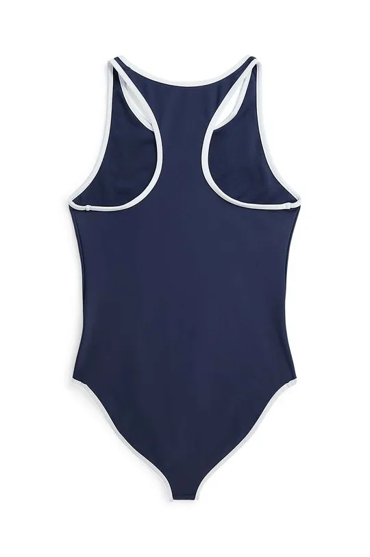 Суцільний дитячий купальник Polo Ralph Lauren темно-синій