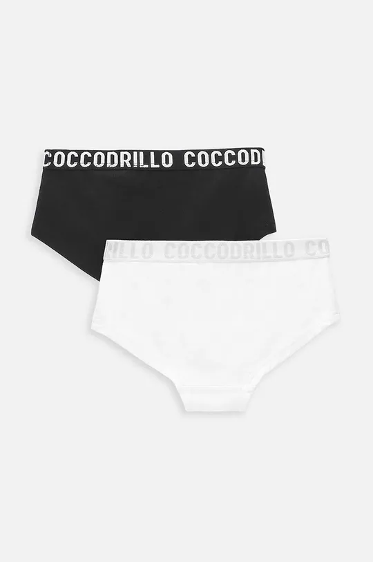 Detské nohavičky Coccodrillo 2-pak čierna