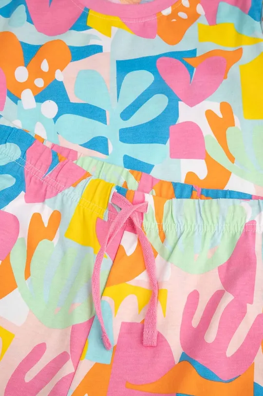 multicolor Coccodrillo piżama bawełniana dziecięca