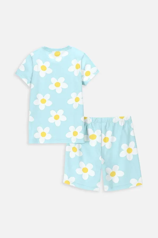 Dječja pamučna pidžama Coccodrillo plava