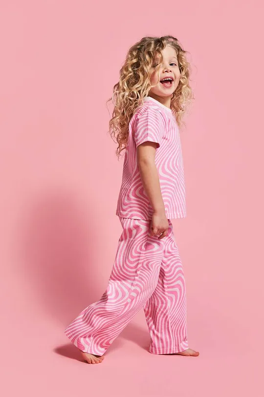 Otroška bombažna pižama Coccodrillo