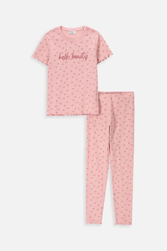 Coccodrillo gyerek pamut pizsama rózsaszín