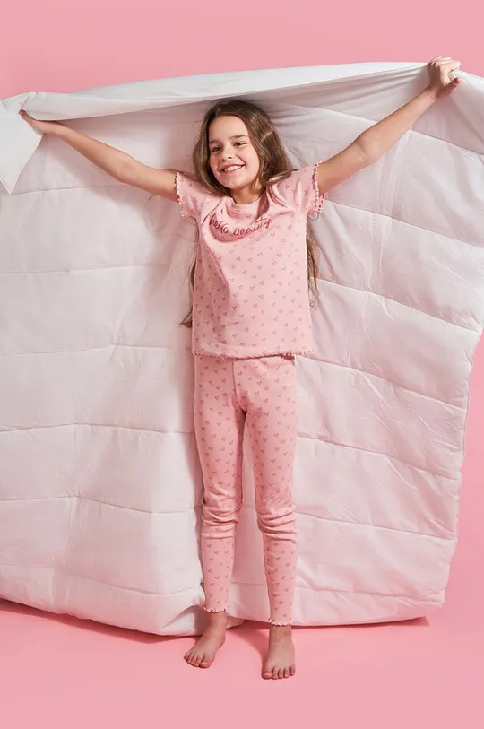 Coccodrillo piżama bawełniana dziecięca