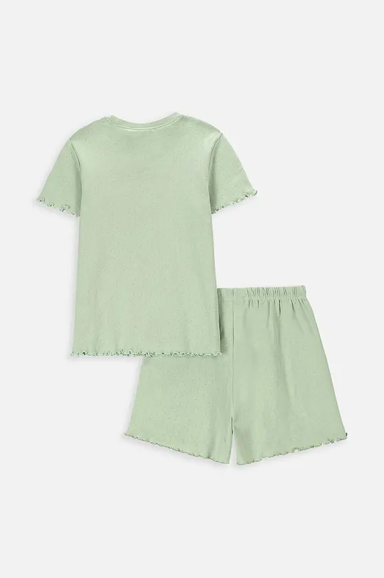 Детская хлопковая пижама Coccodrillo зелёный