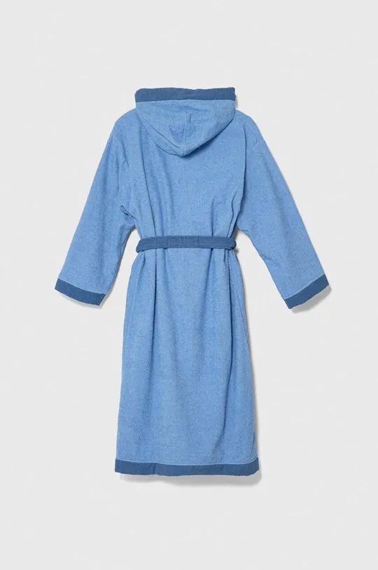 Дитячий бавовняний халат United Colors of Benetton блакитний