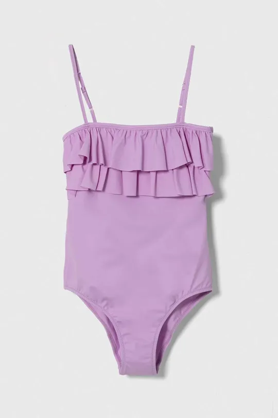 фіолетовий Суцільний дитячий купальник United Colors of Benetton Для дівчаток