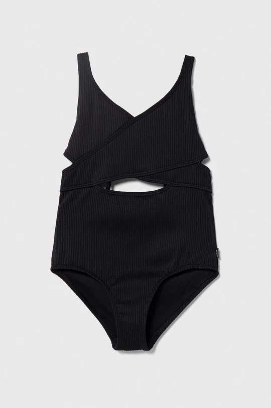 crna Dječji jednodijelni kupaći kostim Abercrombie & Fitch Za djevojčice
