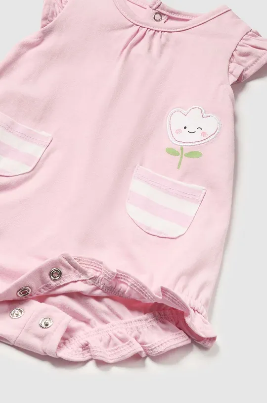 рожевий Боді для немовлят Mayoral Newborn 3-pack