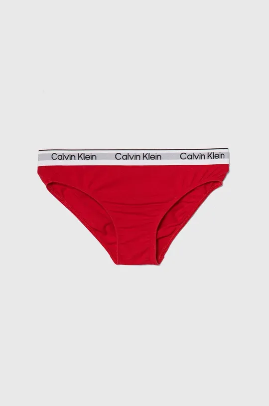 Calvin Klein Underwear figi dziecięce 2-pack czerwony