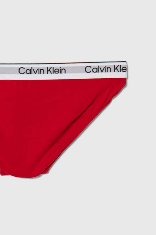 červená Detské nohavičky Calvin Klein Underwear 2-pak