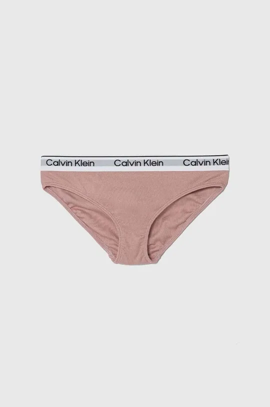 Otroške spodnje hlače Calvin Klein Underwear 2-pack roza