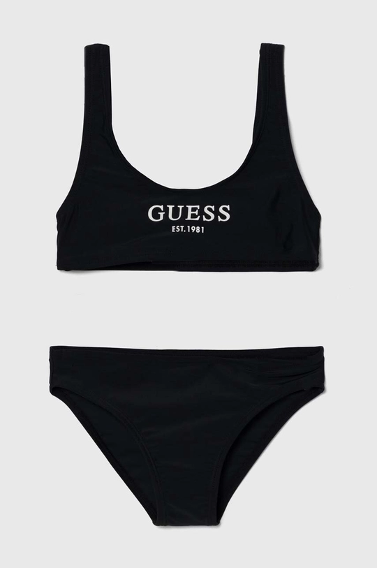 μαύρο Παιδικό μαγιό δύο τεμαχίων Guess Για κορίτσια