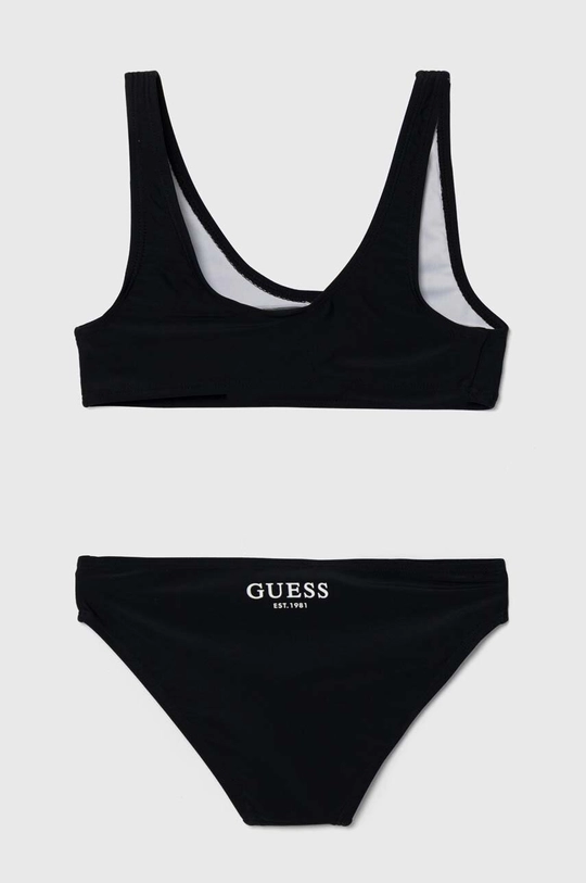 Роздільний дитячий купальник Guess чорний