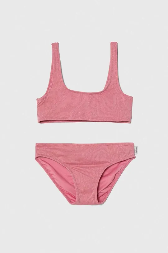 рожевий Роздільний дитячий купальник Pepe Jeans LUREX SC BIKINI SET Для дівчаток