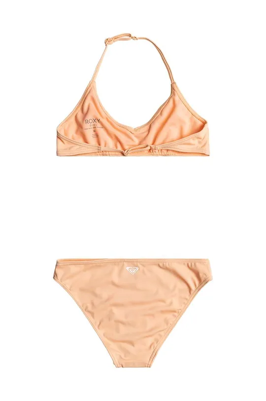 Roxy dwuczęściowy strój kąpielowy dziecięcy BASIC ACTIVE pomarańczowy