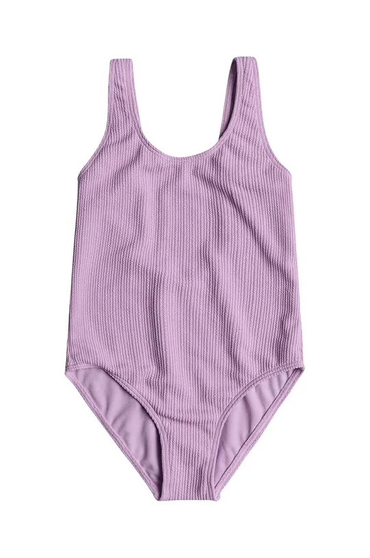 fioletowy Roxy jednoczęściowy strój kąpielowy dziecięcy ARUBA RG Dziewczęcy
