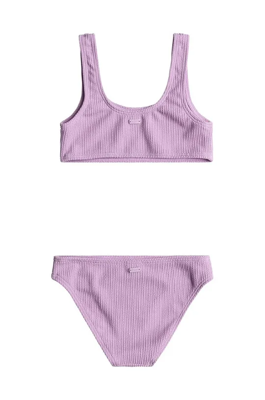 Roxy dwuczęściowy strój kąpielowy dziecięcy ARUBA RG fioletowy