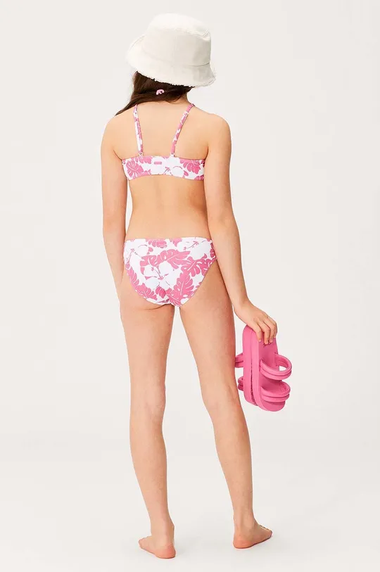 roza Dječji dvodijelni kupaći kostim Roxy TOTALLY ICONIC