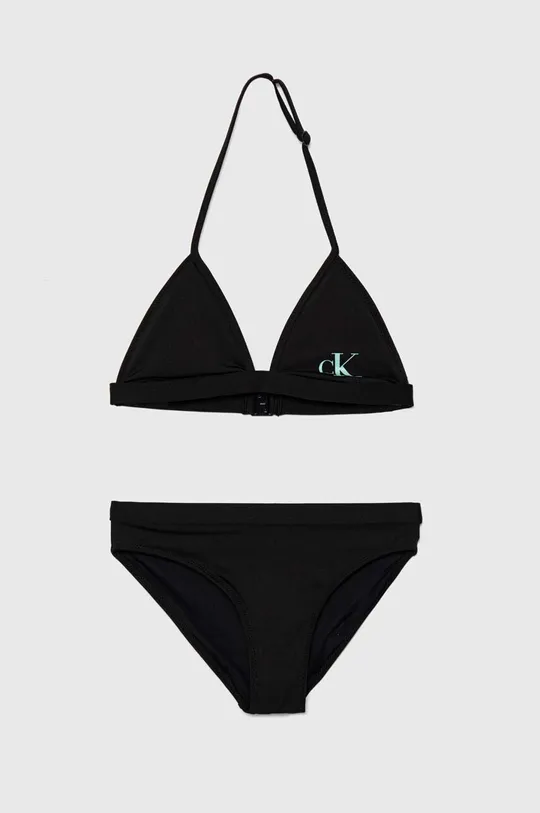 чорний Роздільний дитячий купальник Calvin Klein Jeans Для дівчаток
