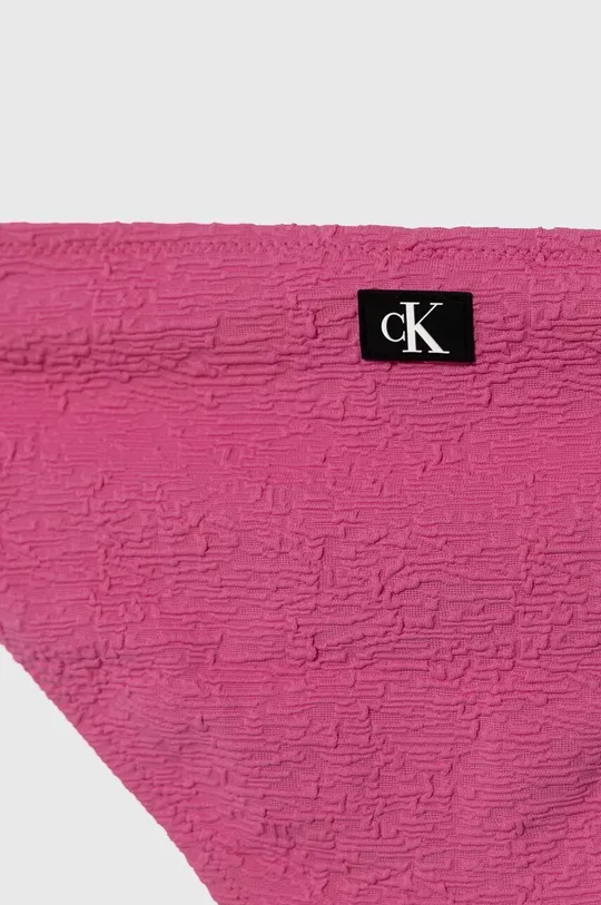 rózsaszín Calvin Klein Jeans kétrészes gyerek fürdőruha