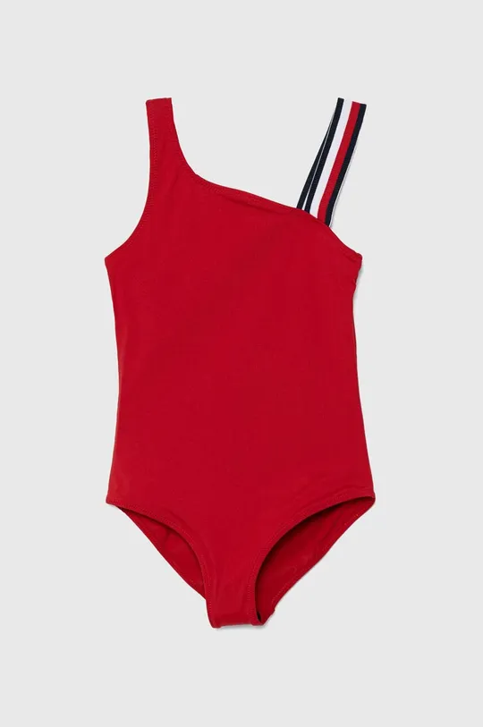 Jednodielne plavky Tommy Hilfiger červená