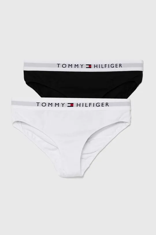 čierna Detské nohavičky Tommy Hilfiger 2-pak Dievčenský