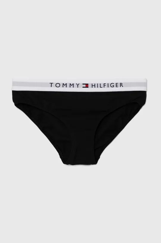 Detské nohavičky Tommy Hilfiger 2-pak čierna