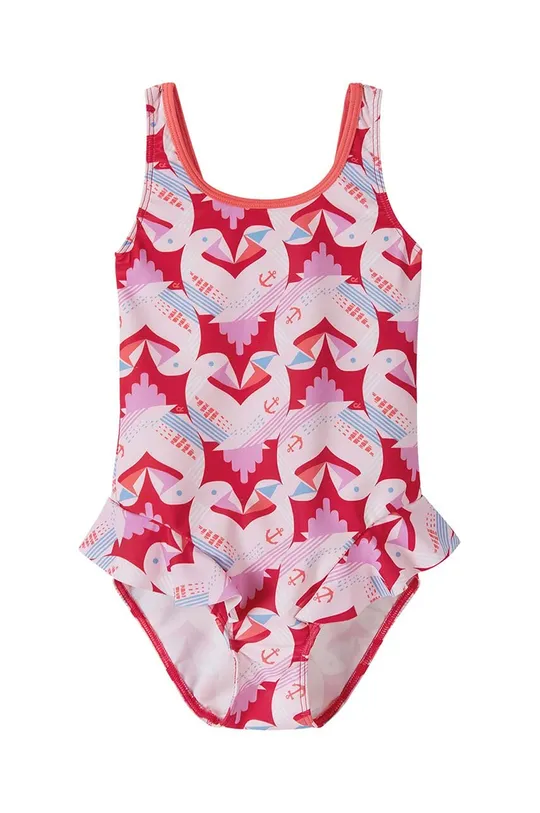 crvena Jednodijelni kupaći kostim za bebe Reima Korfu Za djevojčice