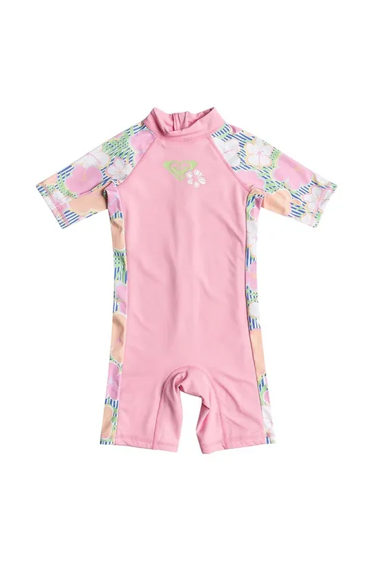 рожевий Суцільний дитячий купальник Roxy TINY FLOWER Для дівчаток