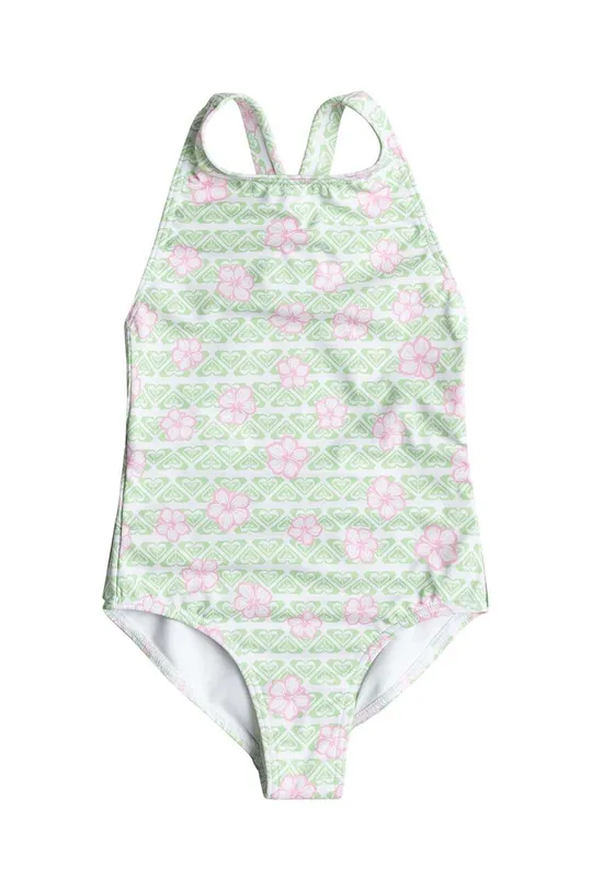 Jednodielne detské plavky Roxy HIBILINENE zelená