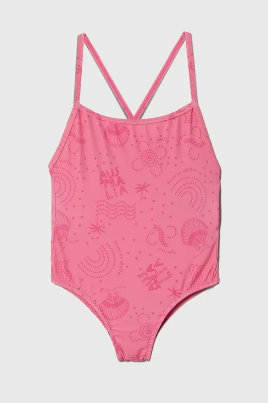 Суцільний дитячий купальник zippy 2-pack рожевий