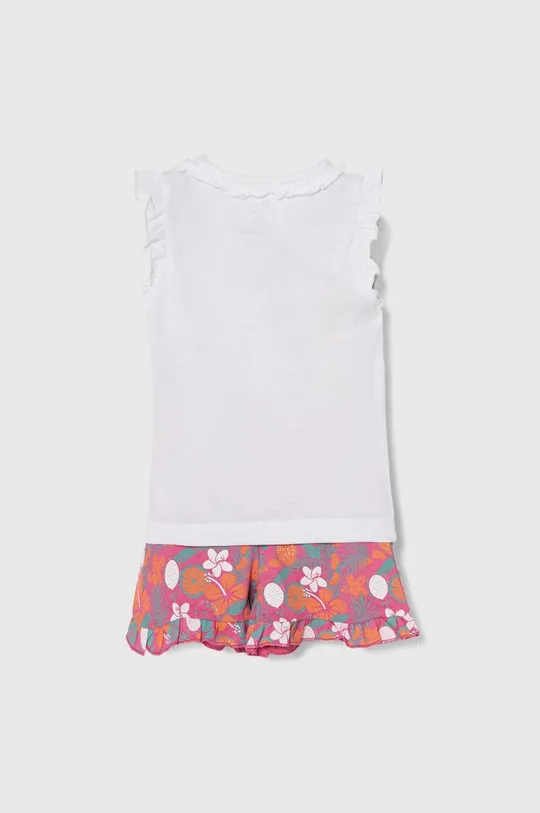 zippy piżama bawełniana niemowlęca różowy
