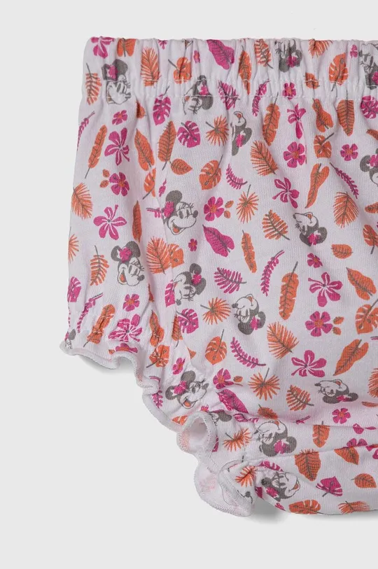narančasta Pamučna pidžama za bebe zippy