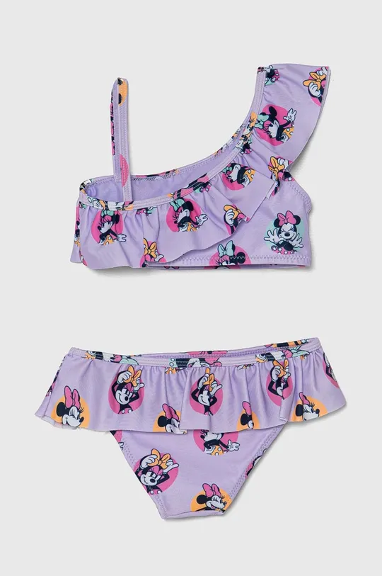 zippy dwuczęściowy strój kąpielowy dziecięcy x Disney fioletowy