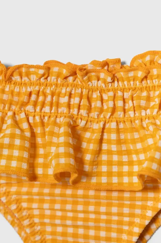 oranžová Dvojdielne plavky pre bábätká zippy